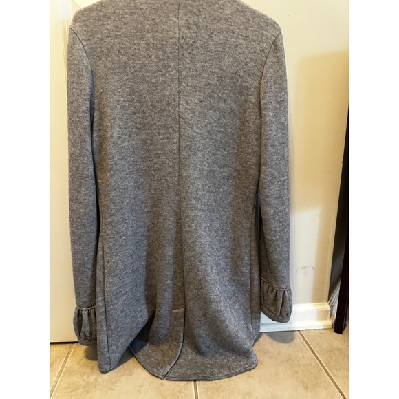 Joseph Ribkoff -sweater, womens, long tail in back, - gray - Picture 9 of 9